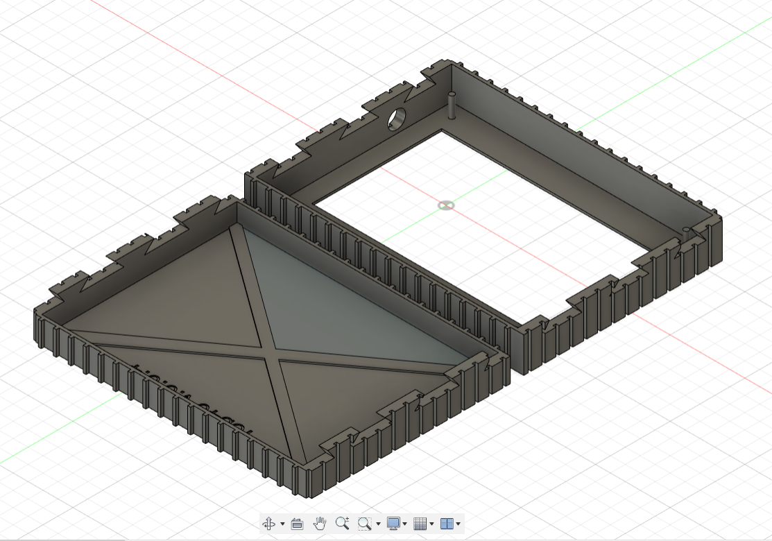 3D model in Fusion 360